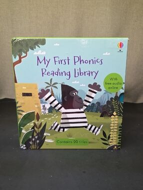 Usborne My First Phonics Reading Library (20 titles) Very Good Condition Books
